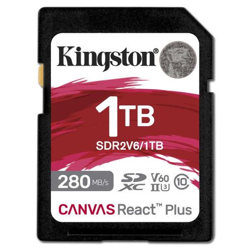 Kingston SD Canvas React Plus V60 SDR2V6 - 1TB