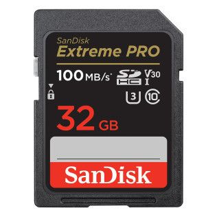 Sandisk Extreme Pro SDHC UHS-I 32 Go (SDSDXXO-032G-GN4IN)
