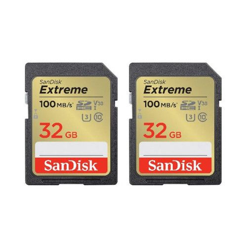 Sandisk Extreme SDHC UHS-I 32 Go (x2)