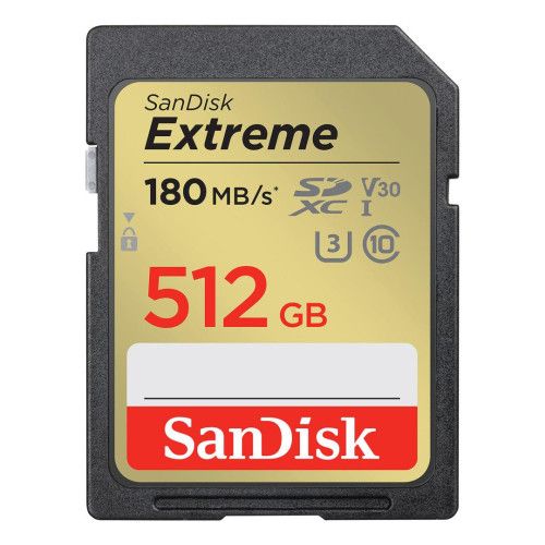 Sandisk Extreme SDXC UHS-I 512 Go