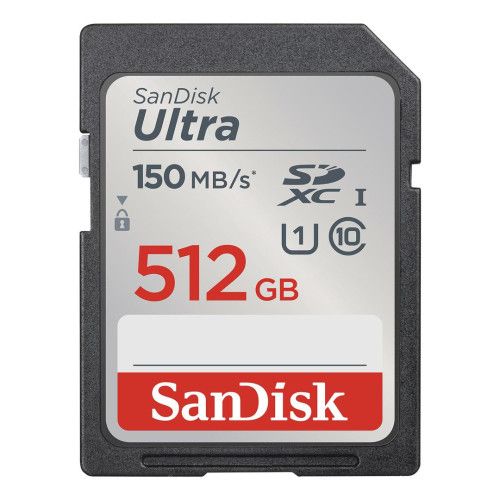 Sandisk Ultra SDXC UHS-I U1 512 Go 150 Mo/s