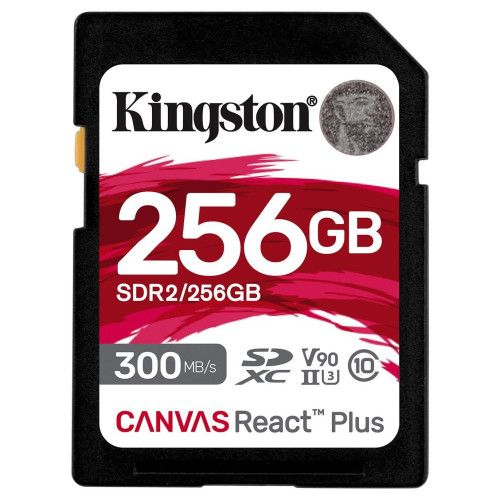Kingston SD Canvas React Plus SDR2 - 256GB