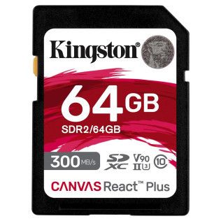 Kingston SD Canvas React Plus SDR2 - 64GB