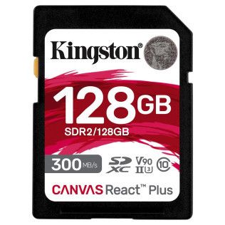 Kingston SD Canvas React Plus SDR2 - 128GB