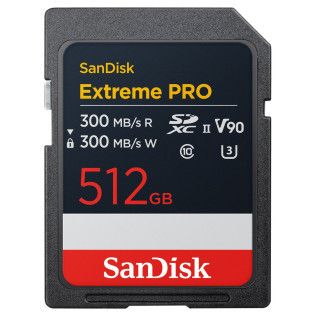 Sandisk Extreme PRO UHS-II V90 512 Go