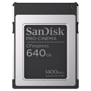 Sandisk CFexpress PRO-CINEMA Type B 320 Go