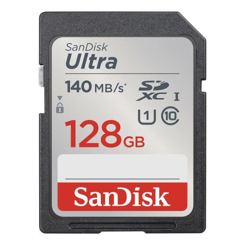 Sandisk Ultra SDXC UHS-I U1 128 Go 140 Mo/s