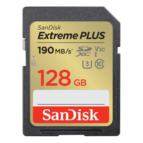 Sandisk Extreme PLUS SDXC UHS-I 128 Go