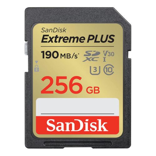 Sandisk Extreme PLUS SDXC UHS-I 256 Go