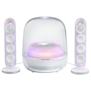 Harman Kardon SoundSticks 5 - Blanc - Enceinte Bluetooth