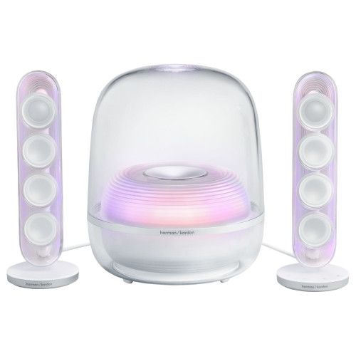 Harman Kardon SoundSticks 5 - Blanc - Enceinte Bluetooth