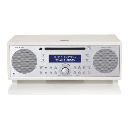 Tivoli Audio Music System+ Blanc/Argent