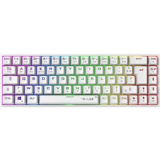 The G-Lab Keyz Titanium Wireless - Blanc