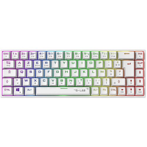 The G-Lab Keyz Titanium Wireless - Blanc