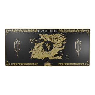 Lexip x Warner Game of Thrones Mousepad (Lannister/Noir)