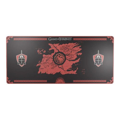 Lexip x Warner Game of Thrones Mousepad (Targaryen/Noir)