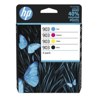 HP 903 - Pack de 4 cartouches d'encre Noir/Cyan/Magenta/Jaune