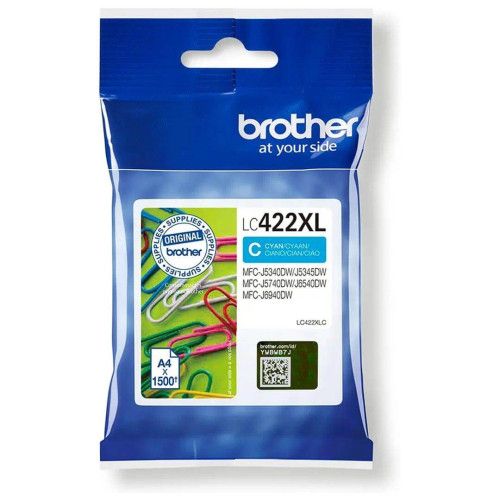 Brother LC422XLC Cyan