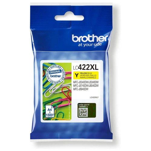 Brother LC422XLY Jaune