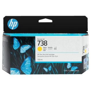 HP 738 (498N7A) - Jaune