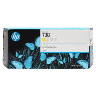 HP 738 (676M8A) - Jaune