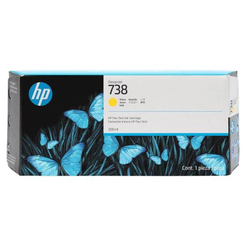 HP 738 (676M8A) - Jaune