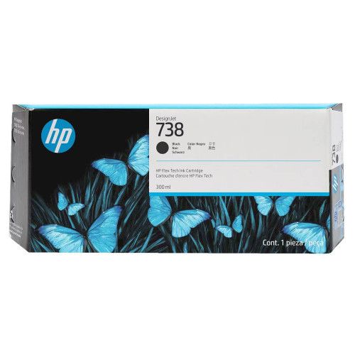 HP 738 (498N8A) - Noir