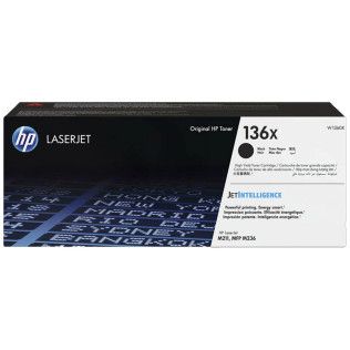 HP 136X (W1360X) - Noir