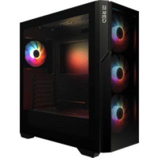 M.RED Raven Black - MT/SansAlim/ATX - Code GAMING : -15%