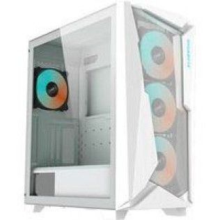 Gigabyte C301 GLASS WHITE V2 - MT/Sans Alim/E-ATX