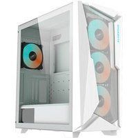 Gigabyte C301 GLASS WHITE V2 - MT/Sans Alim/E-ATX