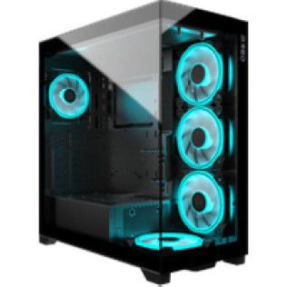 M.RED Radiant.X Black - GT/Sans Alim/ATX - Code GAMING : -15%