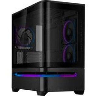 Asus Prime AP202 TG ARGB Noir - mT/Sans Alim/mATX