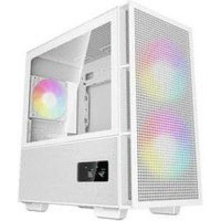 Deepcool CH360 DIGITAL Blanc - GT/Sans Alim/Micro-ATX