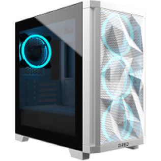 M.RED StarDust Mini Blanc ARGB - mT/sans alim./mATX