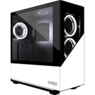 M.RED ELITE WHITE Rainbow ARGB MR-007 - MT/Sans Alim/ATX