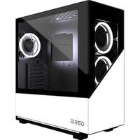 M.RED ELITE WHITE Rainbow ARGB MR-007 - MT/Sans Alim/ATX