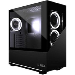 M.RED ELITE BLACK Rainbow ARGB MR-006 - MT/Sans Alim/ATX