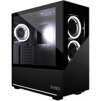 M.RED ELITE BLACK Rainbow ARGB MR-006 - MT/Sans Alim/ATX