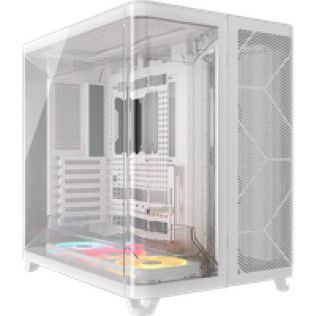 Corsair Air 5400 LX-R RGB Link Blanc - MT/Sans Alim/E-ATX
