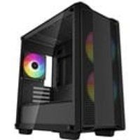 Deepcool CC360 ARGB Noir - mT/Sans Alim/Micor-ATX