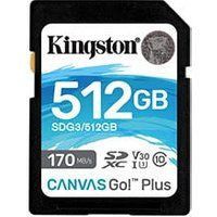 Kingston SDXC UHS-I U3 C10 V30 512Go - SDG3/512GB#