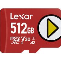 Lexar MicroSDXC 512G Class10 U3 V30 A2 LMSPLAY512G-BNSNG