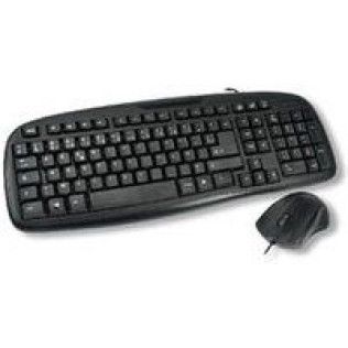MCL Samar Kit clavier+souris USB Noir#