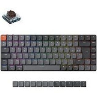 Keychron K3 Max QMK - Sans fil - Gris