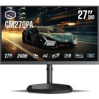Cooler Master GM27QPA 27" QHD/240Hz/IPS/1ms/HP/Pivot/Adapt Sync$