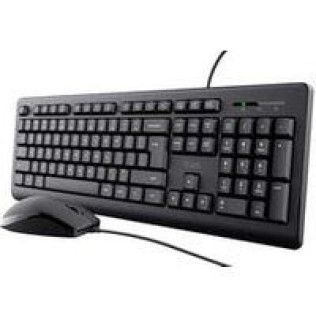 Trust Primo - Clavier/Souris/Noir/Filaire