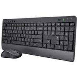 Trust Trezo - Clavier/Souris/Noir/Sans fil
