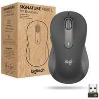Logitech M650 Signature L for Business - Graphite/Sans Fil