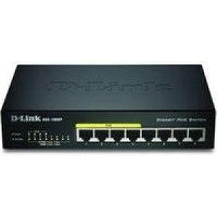 D-Link 8 Ports Gigabit/4 Ports PoE+ - DGS-1008P
